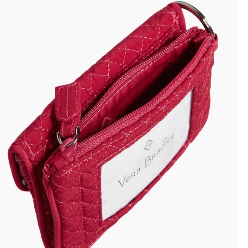 NWT Vera Bradley Jen Zip ID- Passion Pink